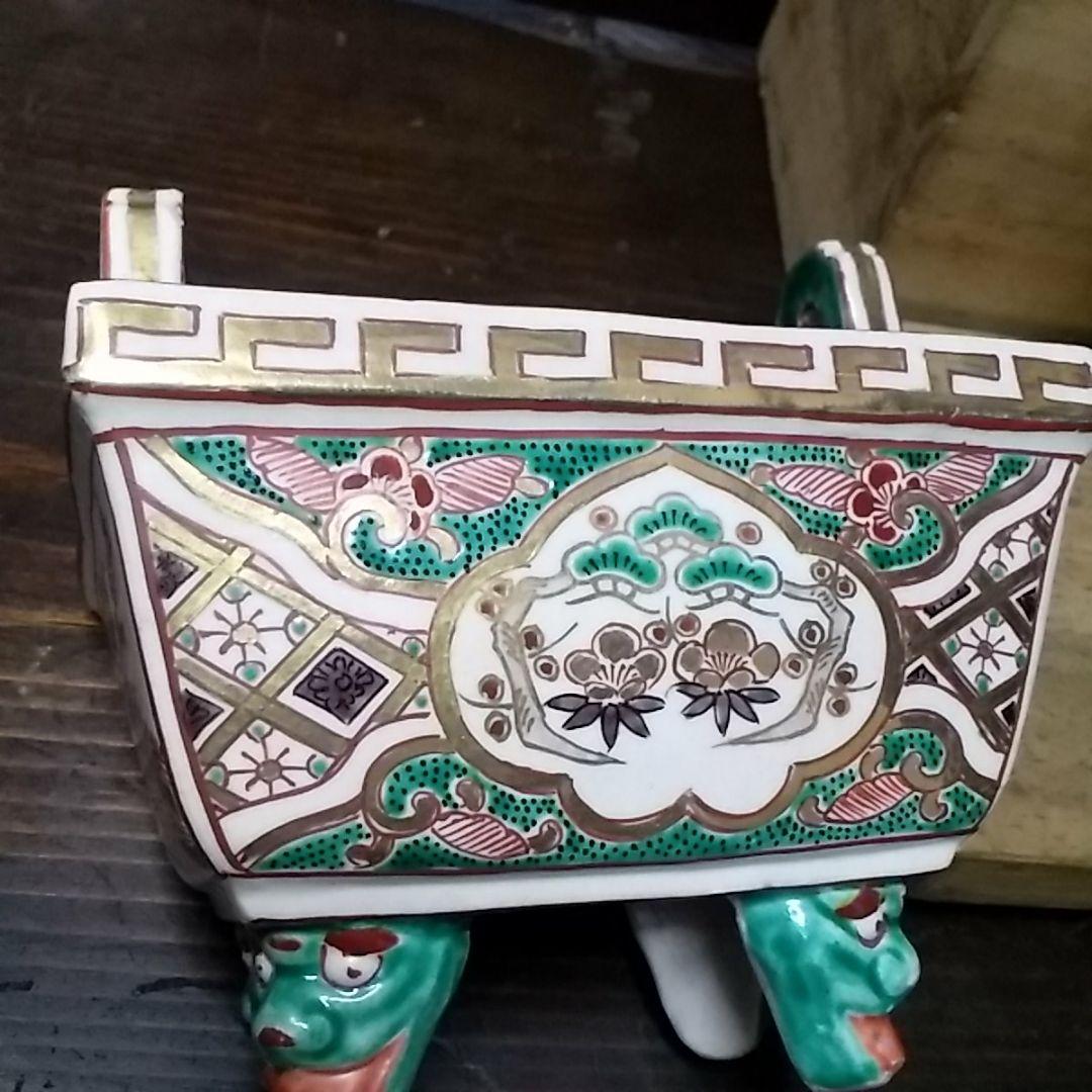 古九谷錦手香炉