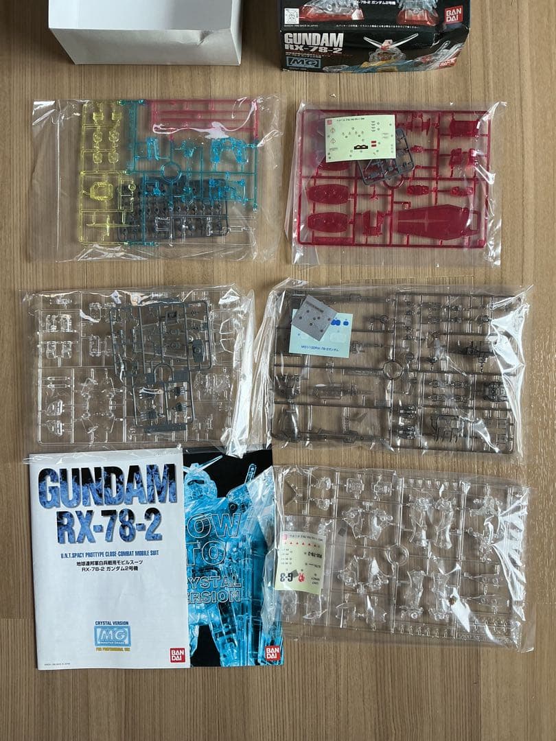 ガンダム RX-78-2 MGクリスタルバージョン