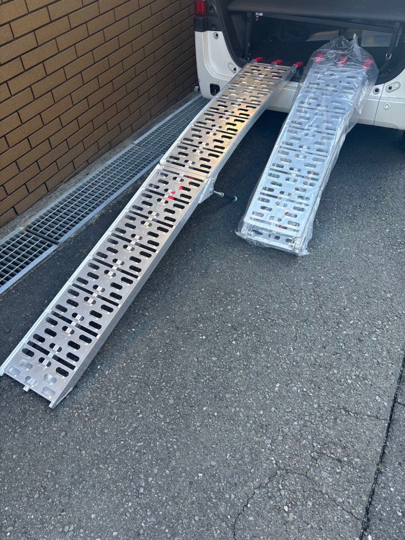 車椅子用アルミ製段差解消スロープ