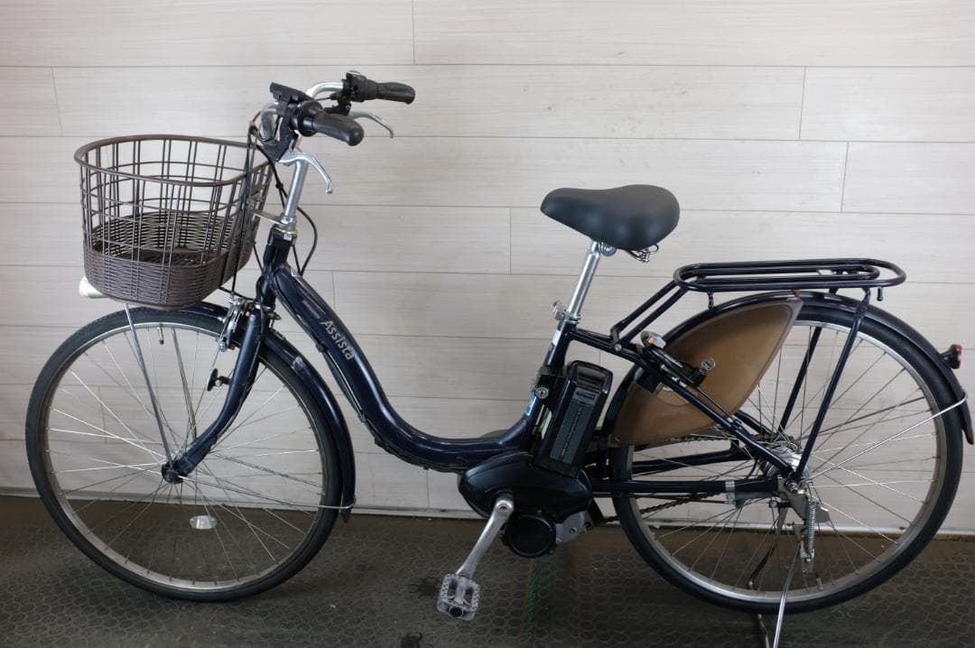 電動自転車BS　アシスタ　26インチ3段　8.7Ah（4点灯）充電器あり