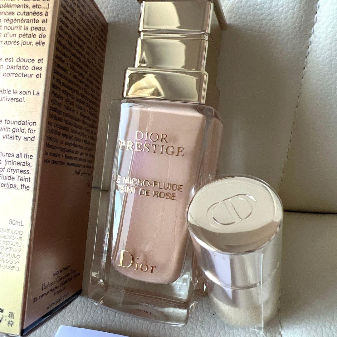 Diorプレステージ リキッドファンデーション ル フルイド タン ドゥ ローズ