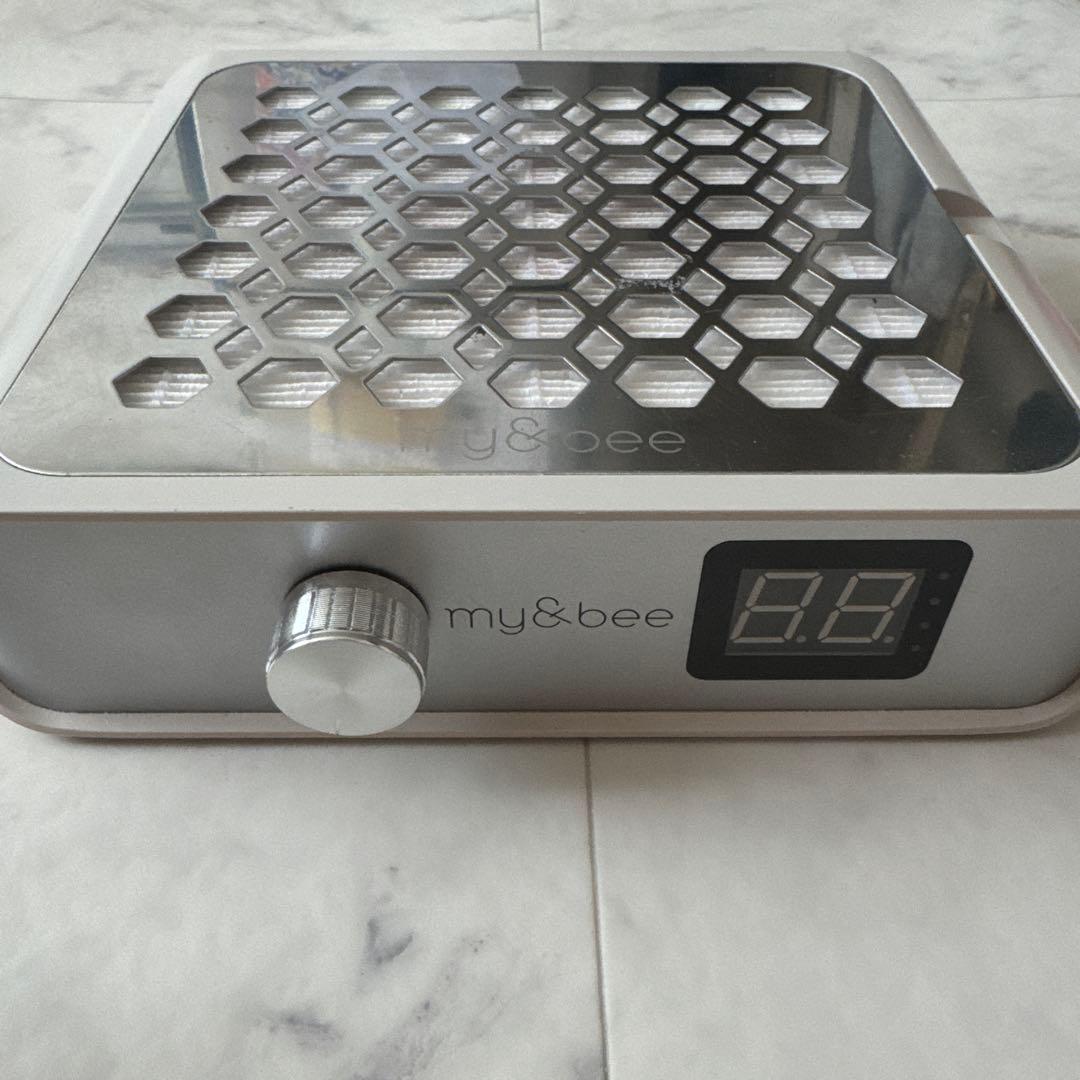 マイビー　my&bee パワーダストコレクター　ネイル　集塵機　箱あり