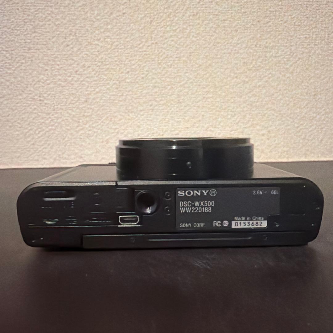 SONY 美品 Cyber-shot DSC-WX500 別売り正規品ケース付き