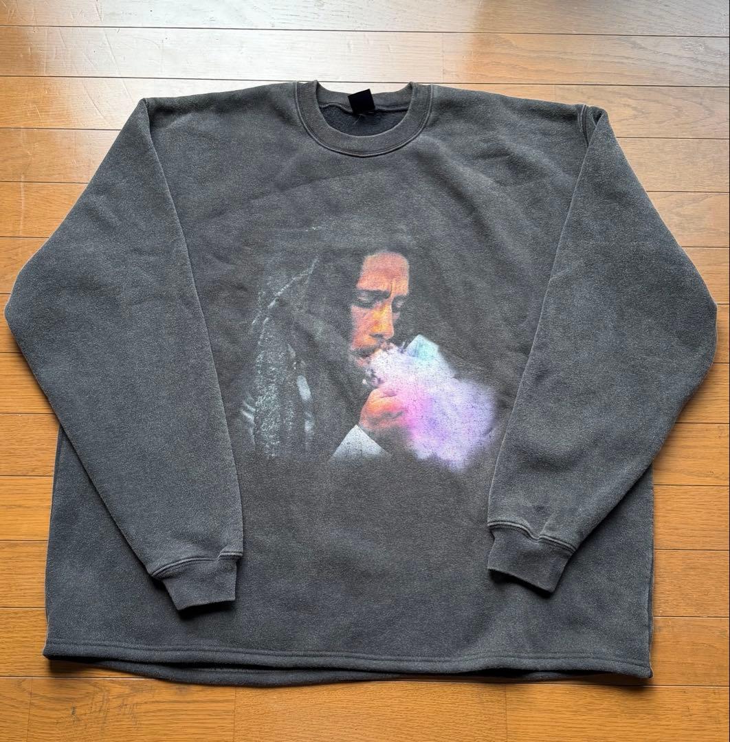 APPLEBUMアップルバム/ボブマーリー VINTAGE CREW SWEAT