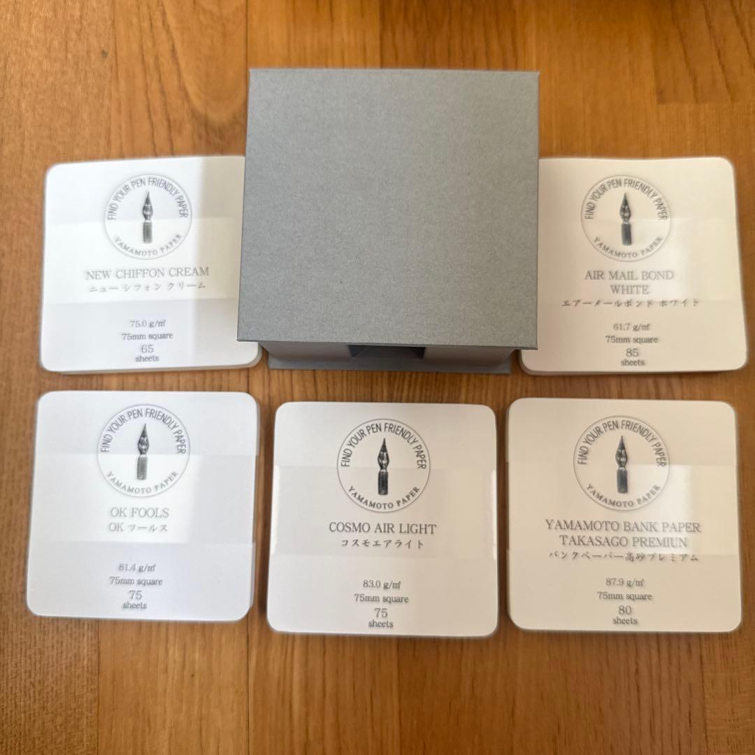 京都手書き市での文房具　インク　マスキングテープ　紙