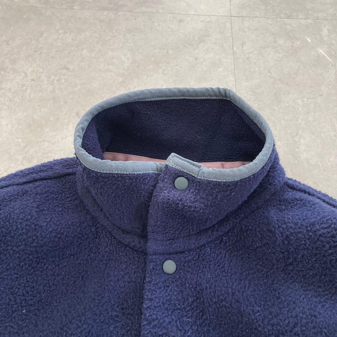 90s Patagonia スナップT Mサイズ ネイビー アメリカ製