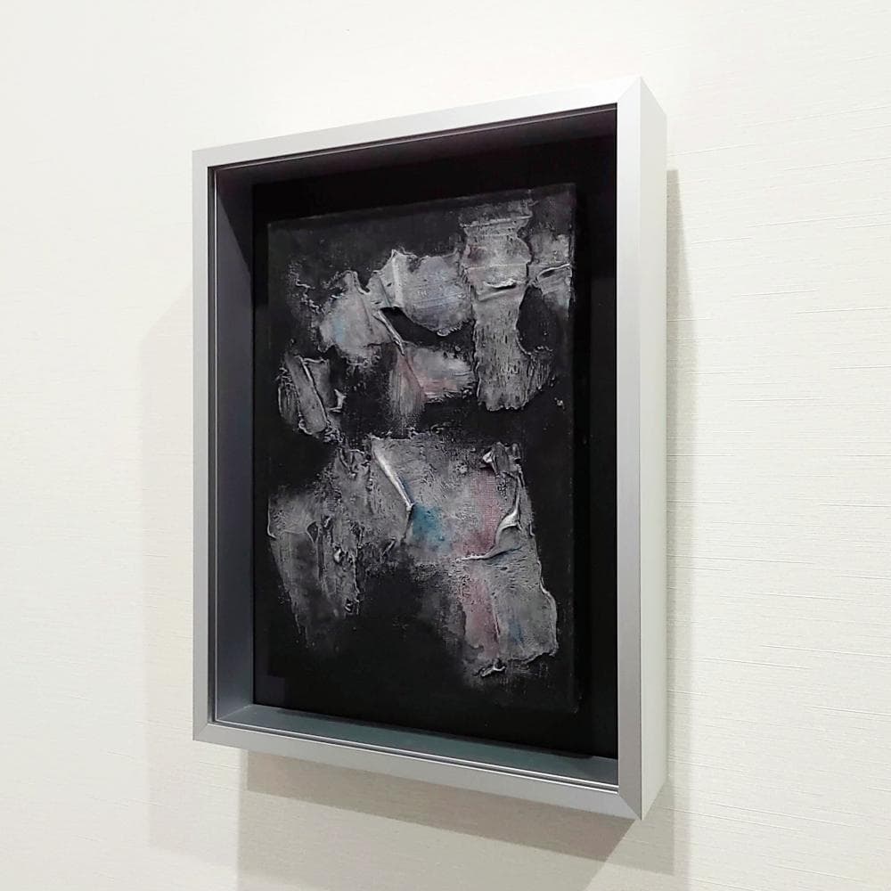 内野隆文　抽象画　SM　サムホール　絵画　キャンバス　現代美術　アート作品　真作