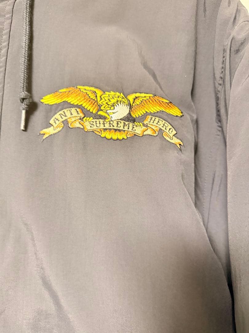 ジャケット・アウター Supreme x ANTIHERO Stadium Jacket Black