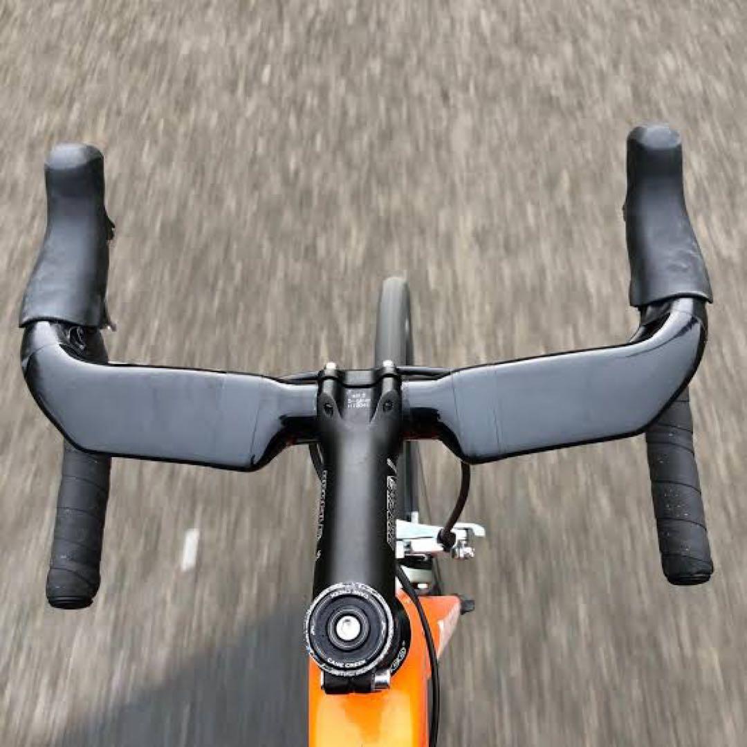【非売品】veloflyerドロップハンドル ブラック 340mm