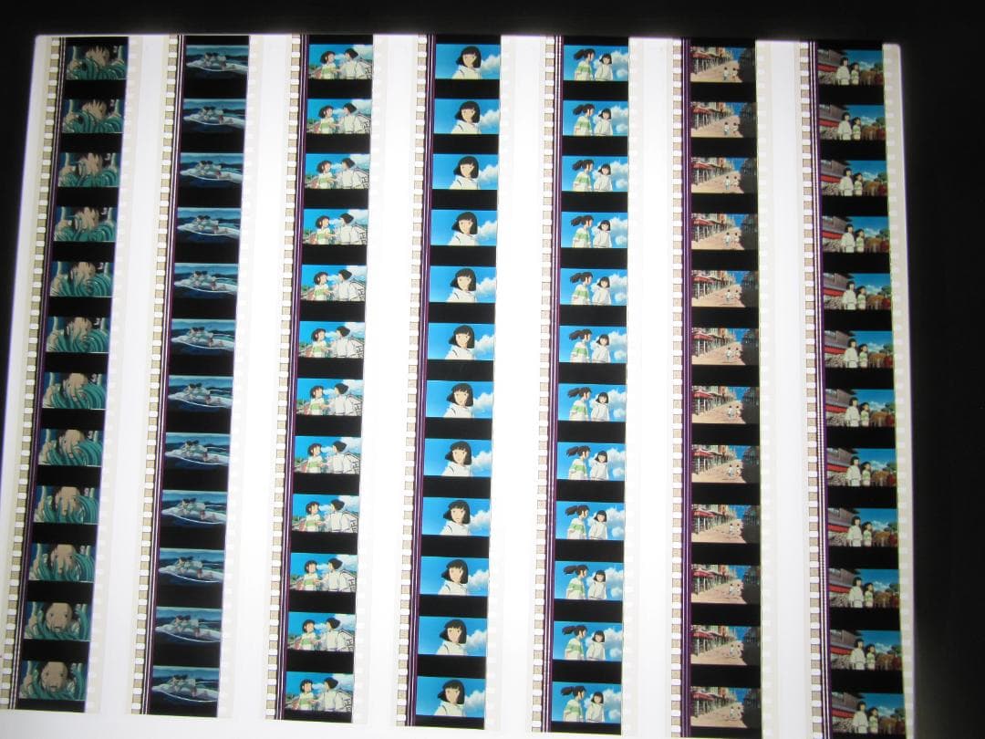 し*❌様 千と千尋の神隠し 35㎜フィルム12コマ×175枚合計2100コマ ア