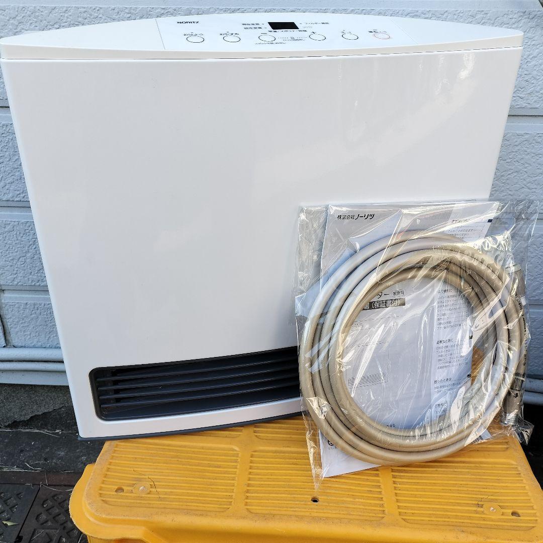 ノーリツ ガスファンヒータ GFH-4004S-W5 都市ガス用 12A13A