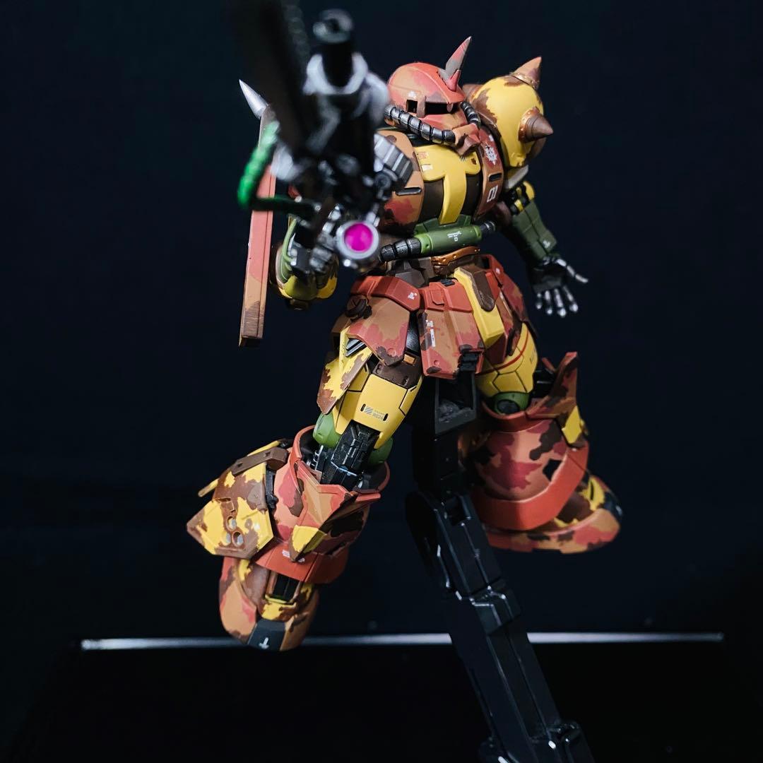 HG 機動戦士ガンダム ククルス・ドアンの島 高機動型ザク 地上用 (エグバ機)