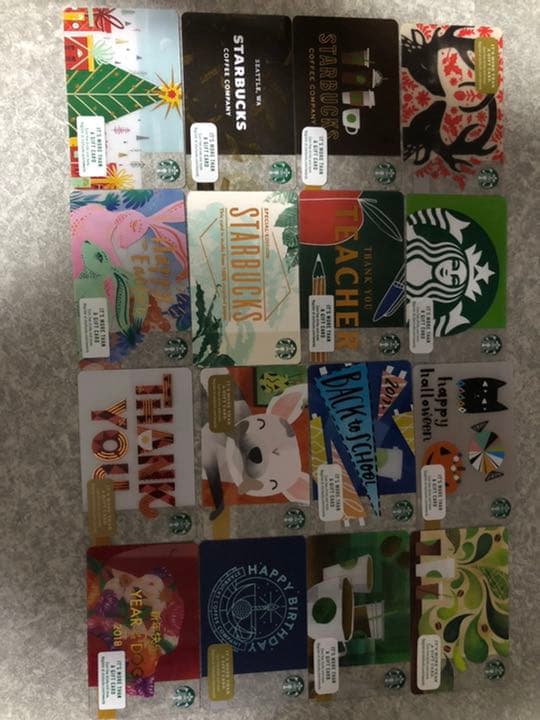 スターバックス　カード　Starbucks card