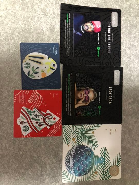 スターバックス　カード　Starbucks card