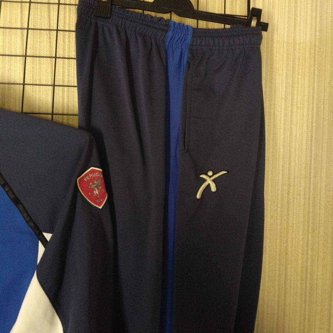 GALEXペルージャオフィシャルトレーニング上下 3Lサイズ 青白 ジャージ