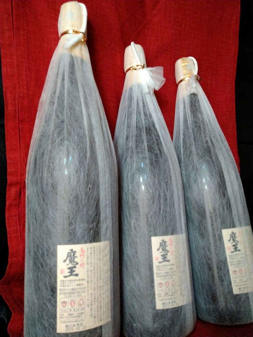 ⬛バラ売り可能♥プレゼントに【入手困難】レア・プレミアム♦【古酒銘酒　魔王】３本