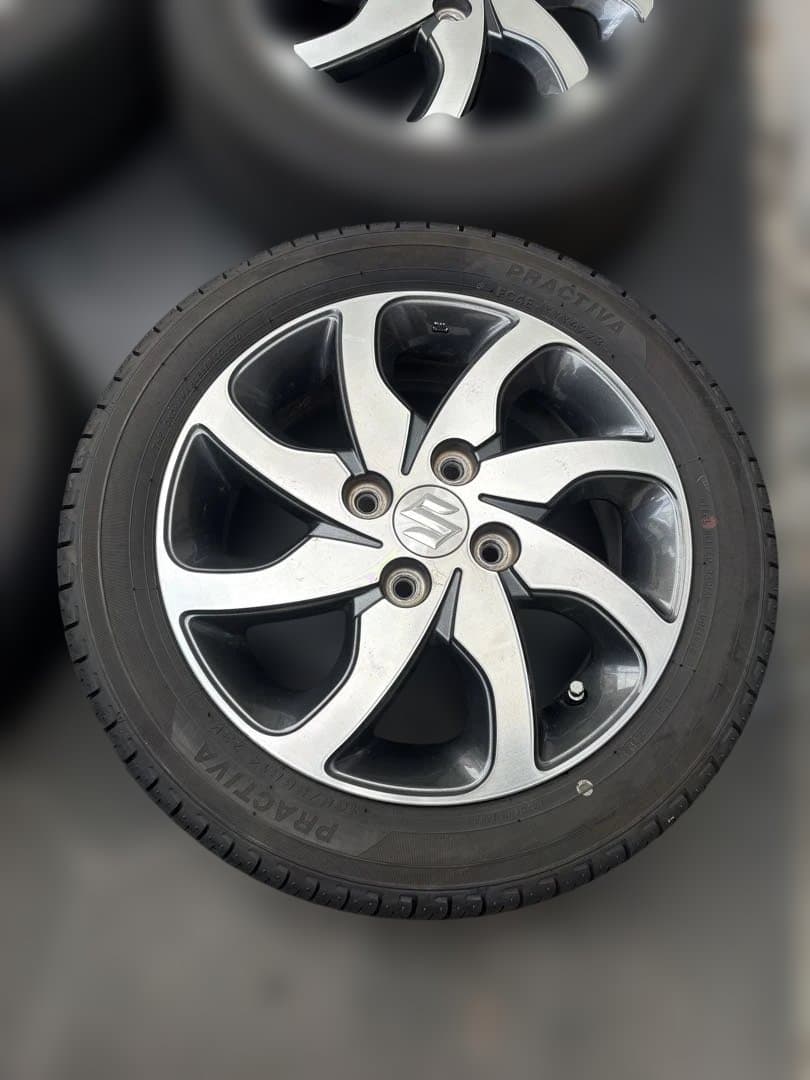 オススメ‼️スズキ純正14インチ 4.5J 23年165/55R14 4本セット⛰️