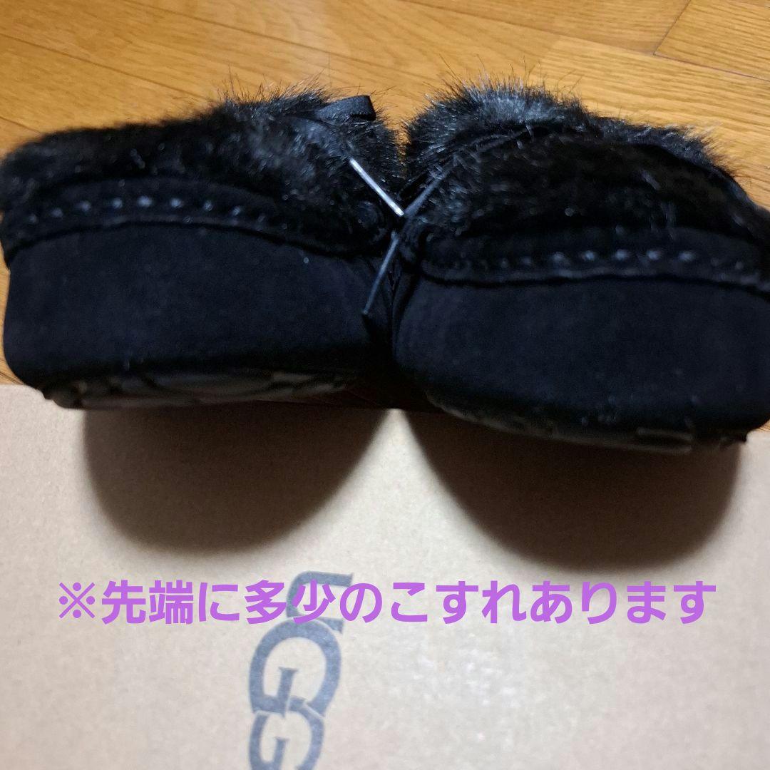 ☆UGG ☆ブラック ファー モカシン