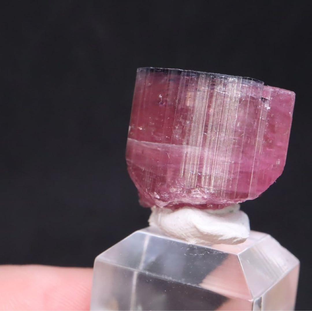 バイカラートルマリン 結晶 電気石 10.9g T725 鉱物　天然石　原石