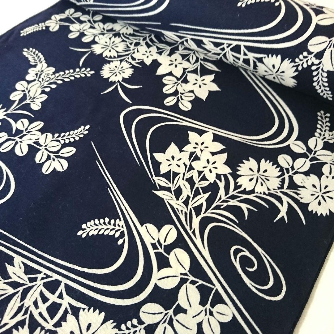 1438★浴衣 反物 藍染 本染め 綿100% 6本セット おまとめ