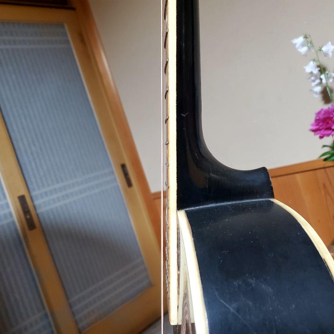 sバイオリン製ピックギターレフティ改造