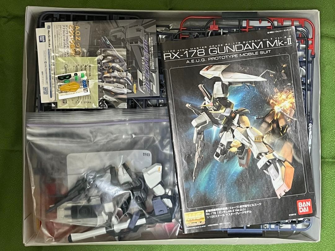 ☆一部組立 希少モデル MG RX178 Mk-Ⅱ Ver.2.0☆