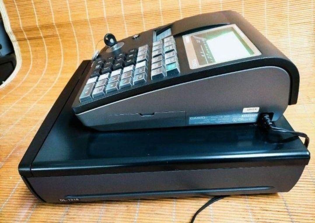 カシオレジスター　TE-300　フル設定無料　 送料無料人気機種　001003