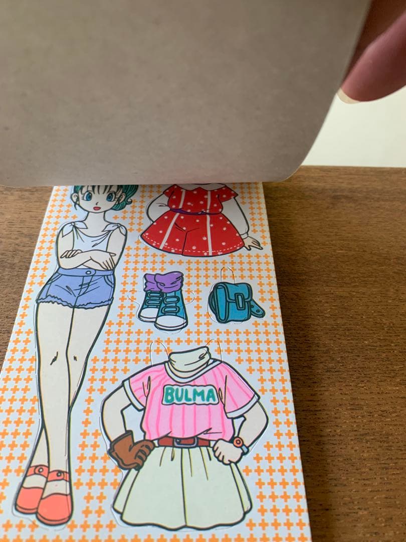 ✨激レア・美品✨ドラゴンボール　ブルマ　きせかえ　ラスト2冊　箱あり