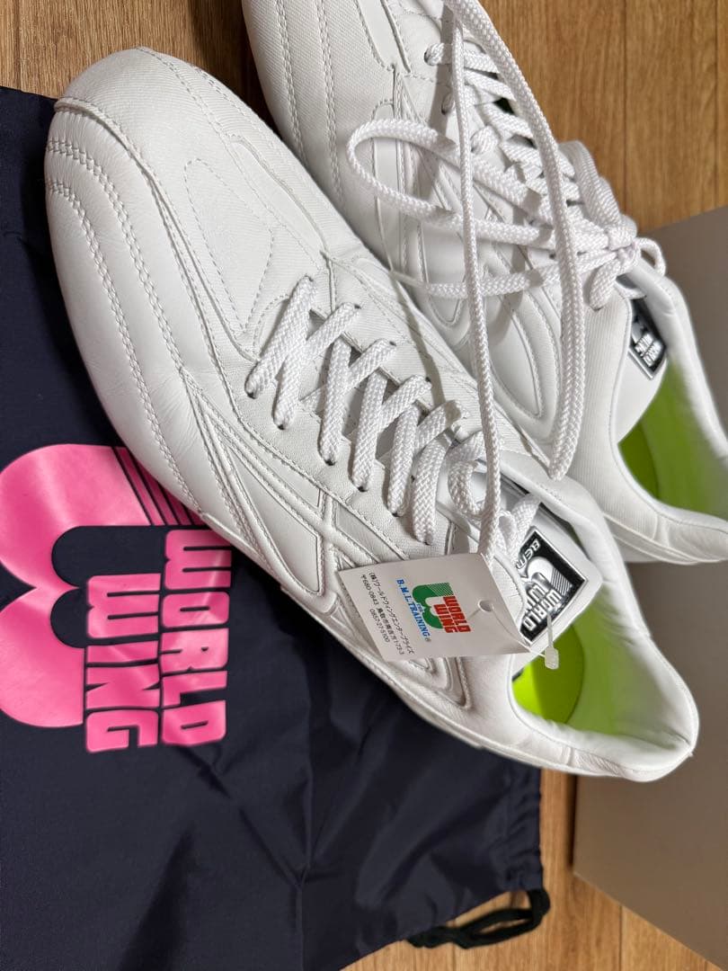 WORLD WING BEMOLO ホワイト 野球スパイクシューズ　29.0cm