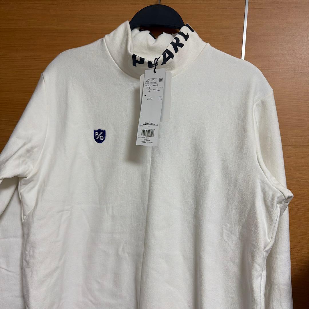 PEARLY GATES ハイネックセーター ホワイト