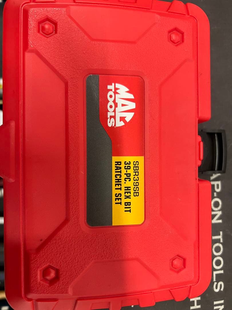 MAC TOOLS 39ピースヘックスビットラチェットセット SBR935B