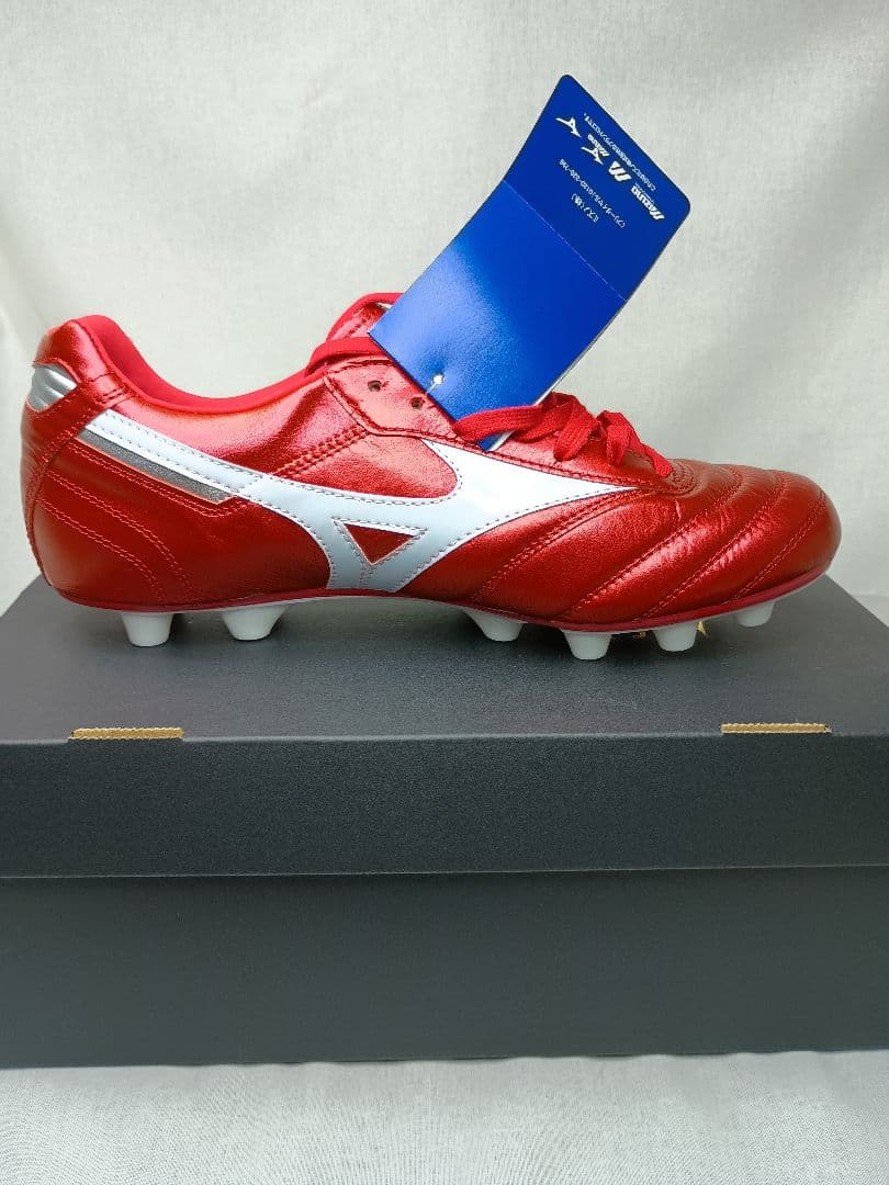 【芸術の赤】 モレリア２JAPAN 日本製 サッカーシューズ パッションレッド