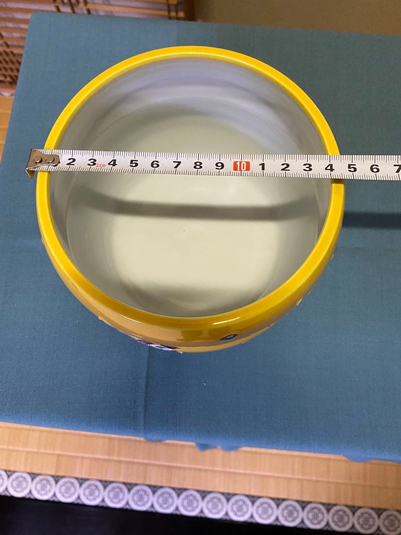 【本日限定】茶道具/水指 黄交趾京焼 龍岳造 清水焼鶴