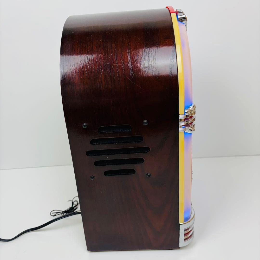 【希少】ジュークボックス型　CDプレーヤー AM FMラジオ