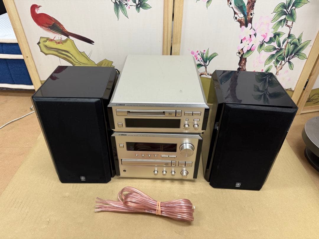 MDX-E100（MDレコーダー）＋ CRX-E150（CDレシーバー）セット