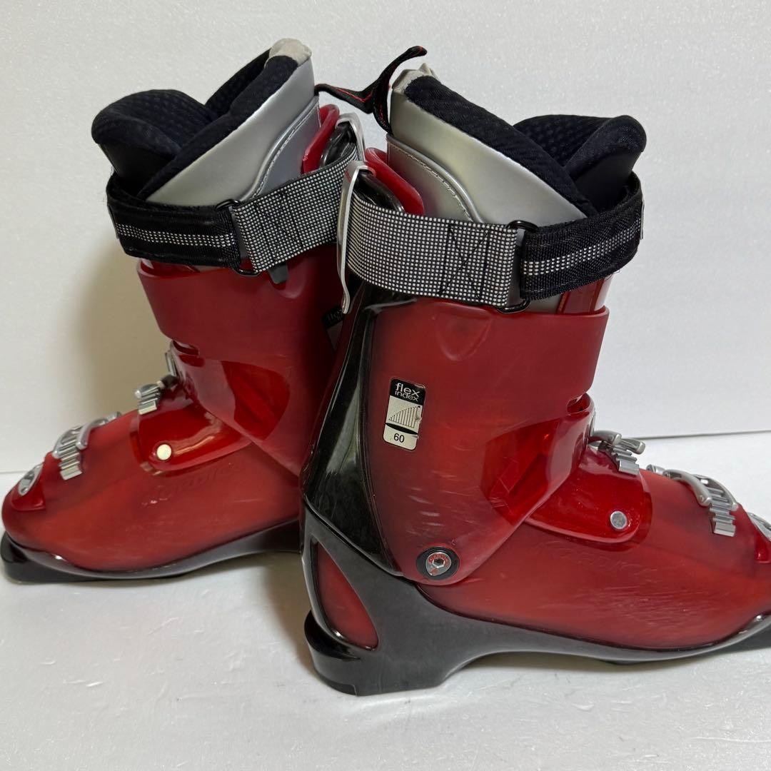 スキーブーツ 27CM27.5cm Nordicaレッド赤色初心者315mm