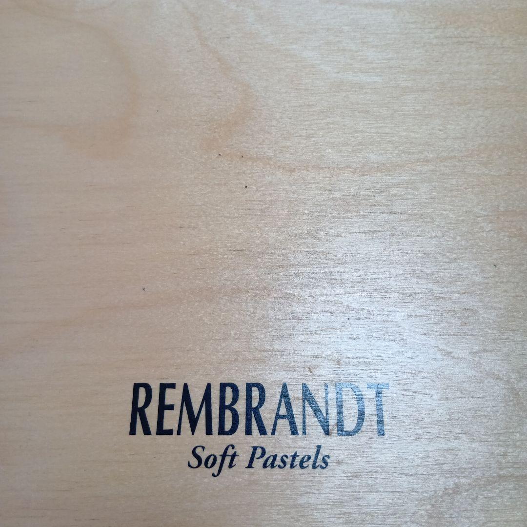レンブラント　ソフトパステル　９０本　木箱　ロイヤルターレンス社