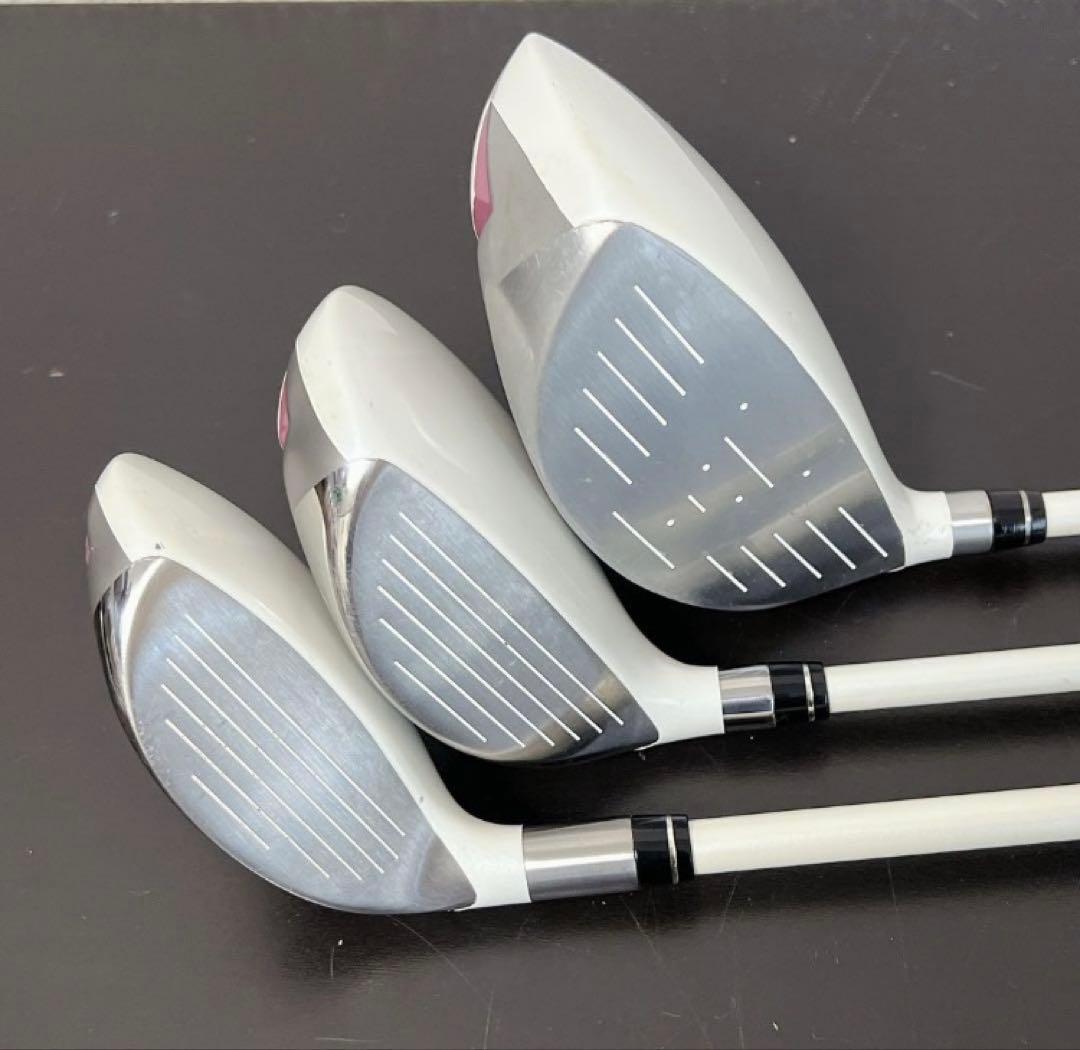 YONEX ジュニア ゴルフクラブセット(7本) J135 ピンク