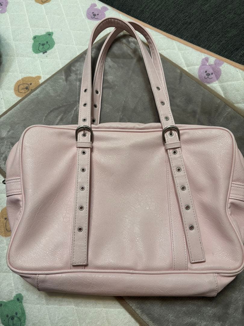 idang club スクールバッグ　パールピンク medium