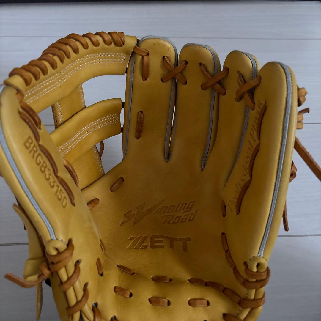 ZETT 一般軟式　ウイニングロード　オールラウンドグローブ値下げ中