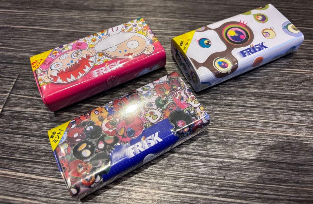 【村上隆】フリスク コラボ缶ケース【未開封】