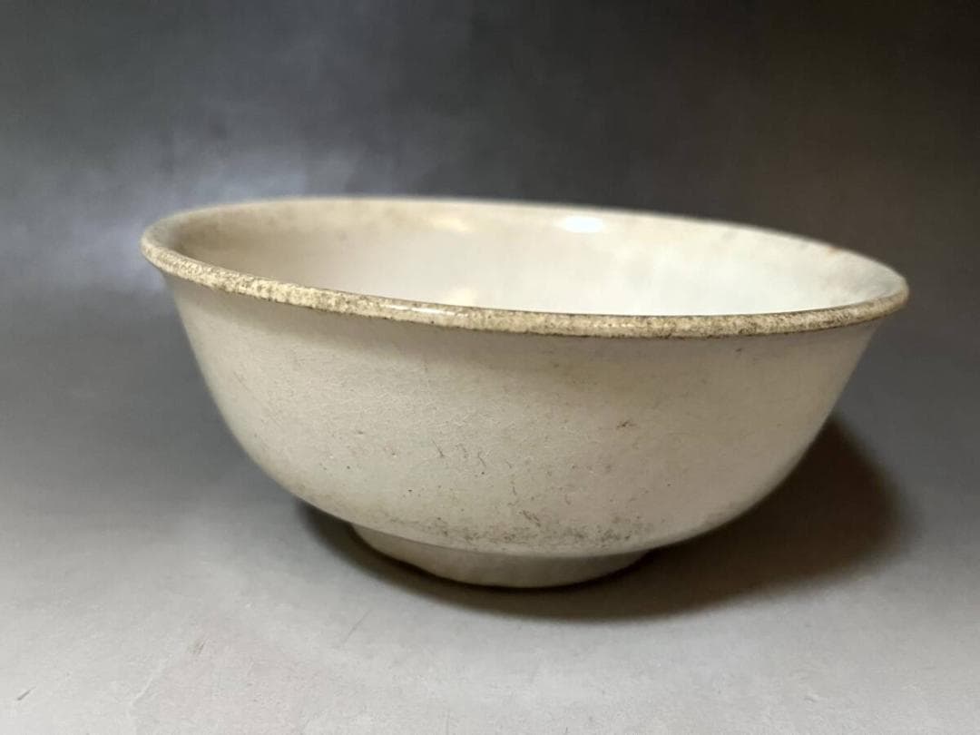 鉢■中国 白釉 匆 古玩 唐物 中国 古美術 時代物 骨董品■