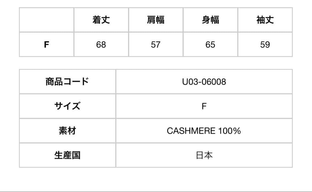 COMOLI 21AW カシミヤクルーネックニット