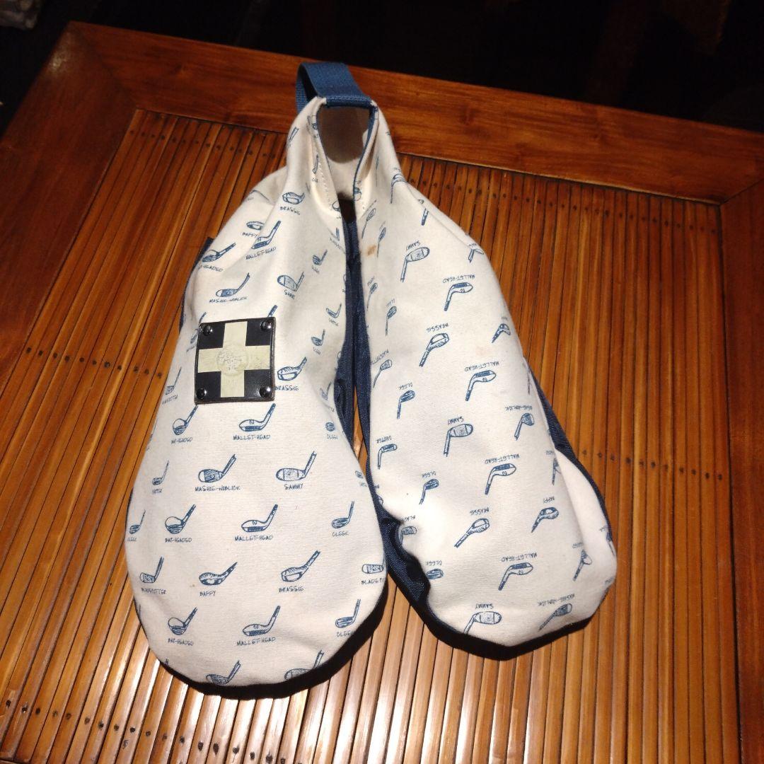 木ノ庄帆布×Mizuno　キャンバス×レザー キャディバッグ