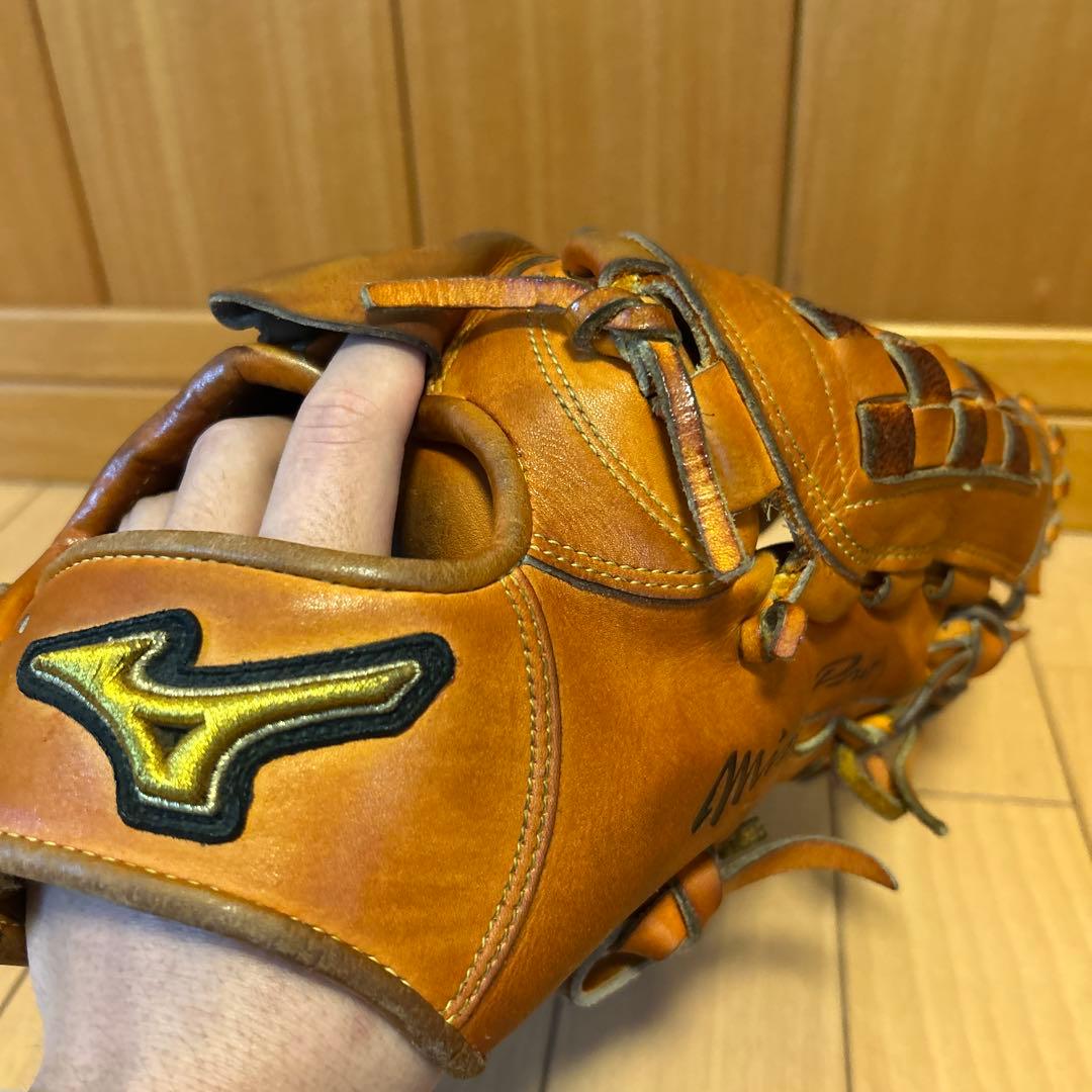 ミズノプロ 硬式グローブ ブラウン