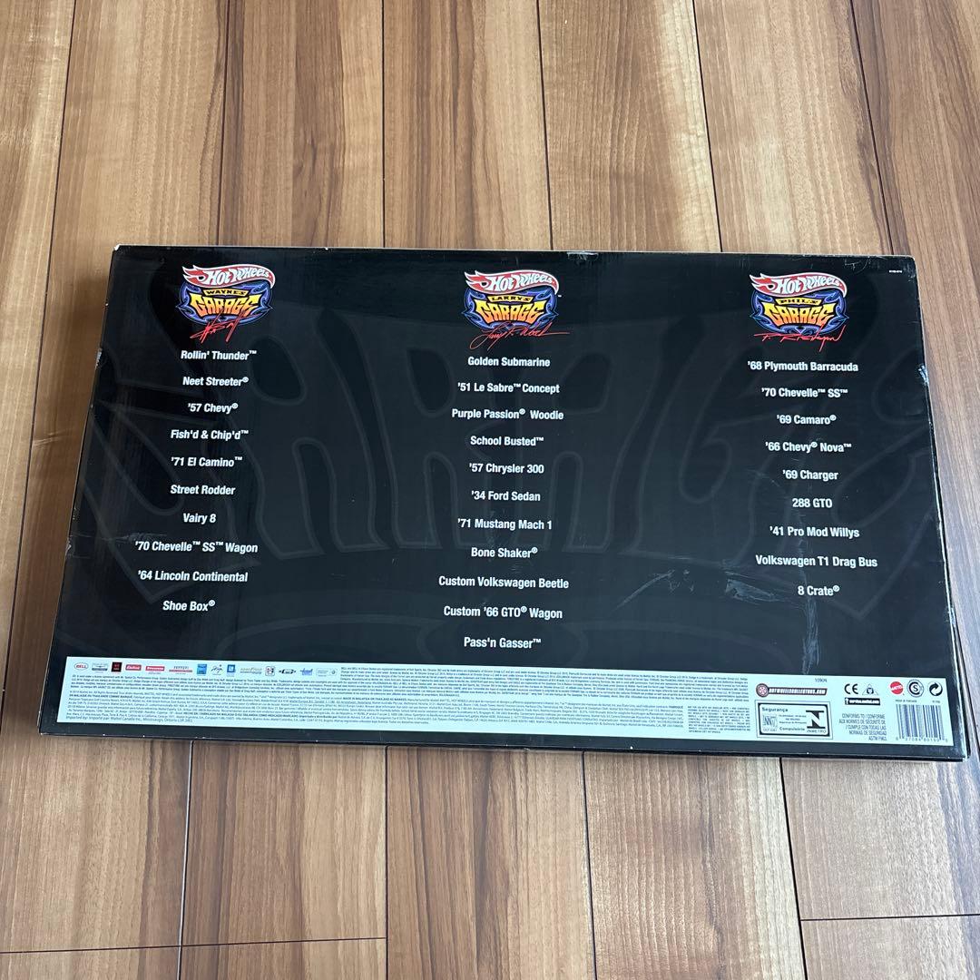 ミニカー HOT WHEELS REAL RIDERS GARAGE 30 CAR SET