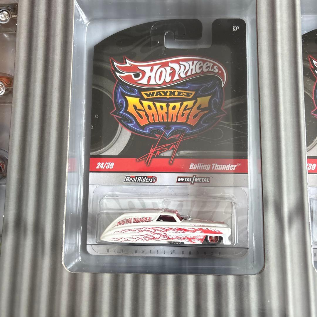 ミニカー HOT WHEELS REAL RIDERS GARAGE 30 CAR SET