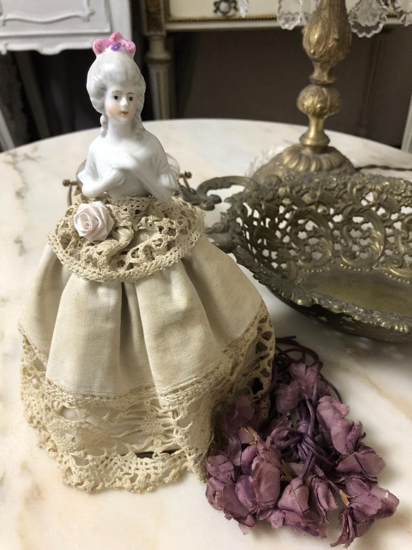 フランスアンティーク　ポーセリン　ドール