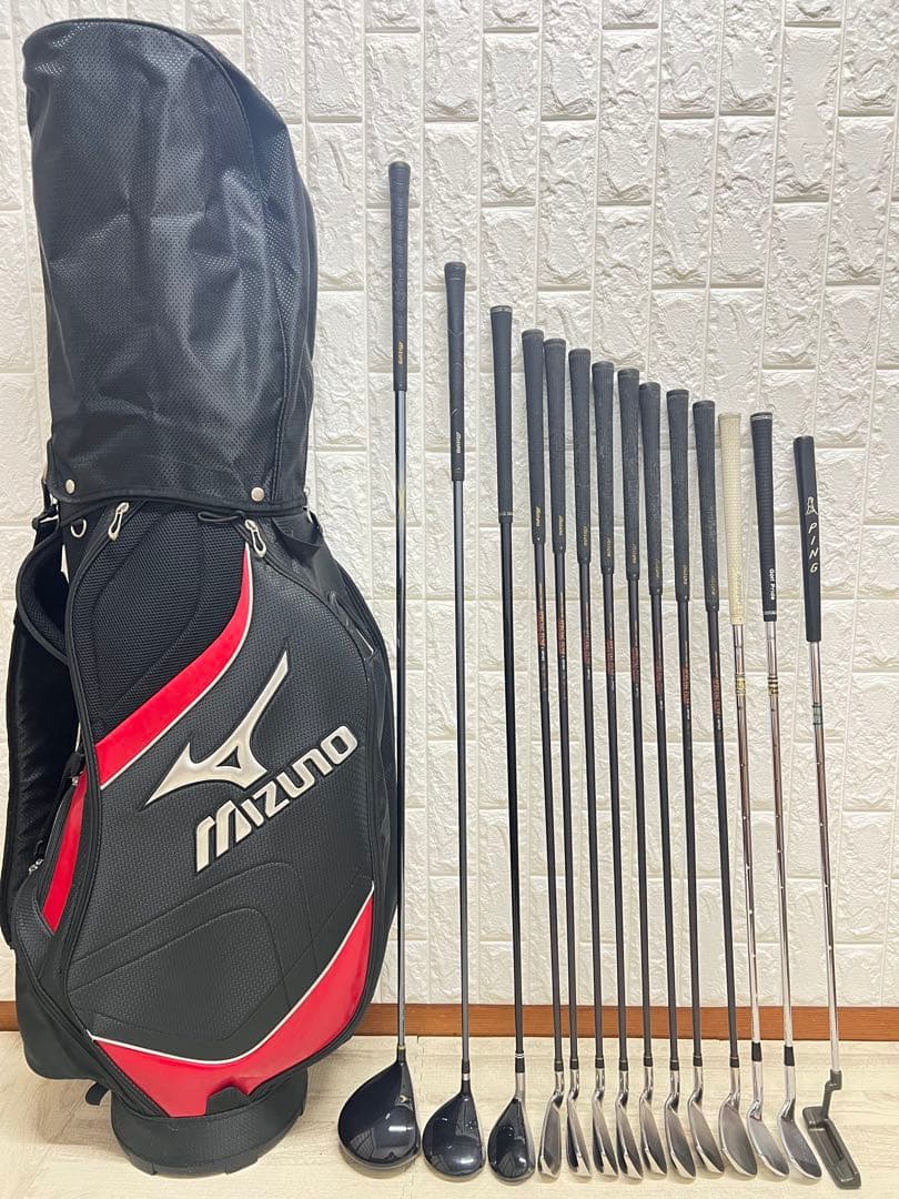 初心者おすすめ メンズ ゴルフクラブセット ミズノ キャディバック付