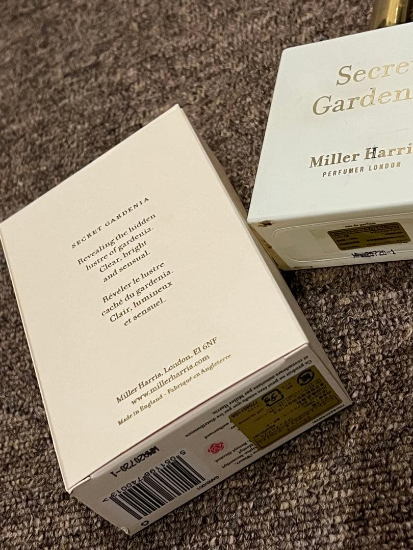 ミラーハリス　香水　100mlボトル　シークレットガーデニア　残量4割